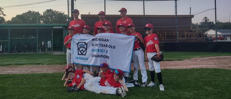 2023 8-10 Baseball District Champions